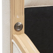 Camellia Field - Upholstered Panel Bed - R&R Furniture Gallery (Fountain Valley, CA)