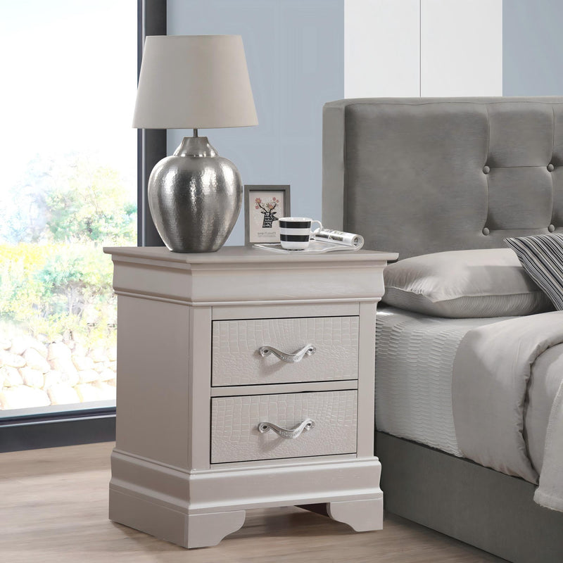 Decorative Accents Nightstand - R&R Furniture Gallery (Fountain Valley, CA)