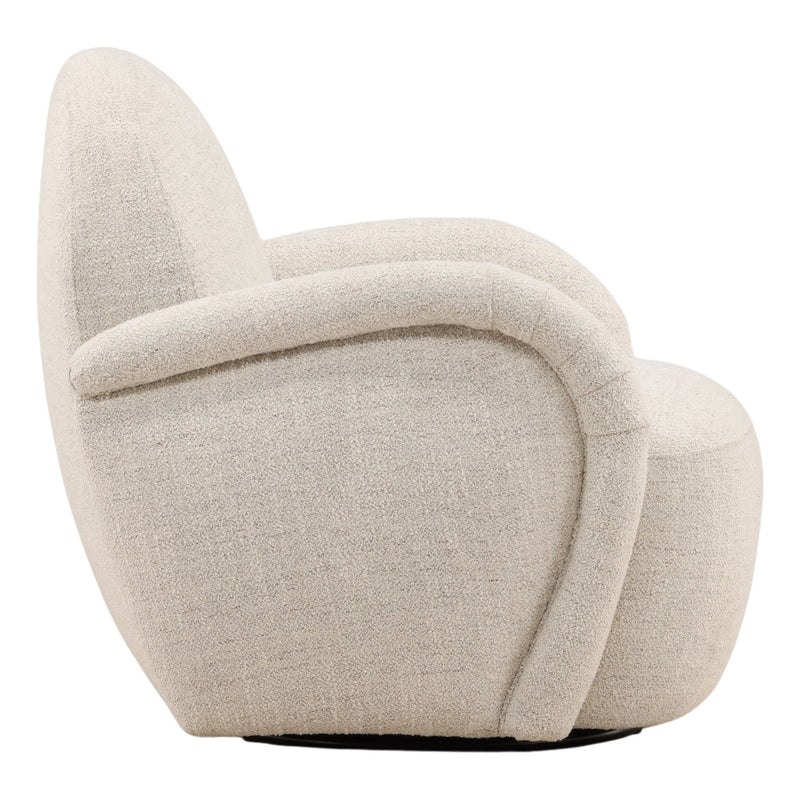 Grecia - Swivel Chair - Off White
