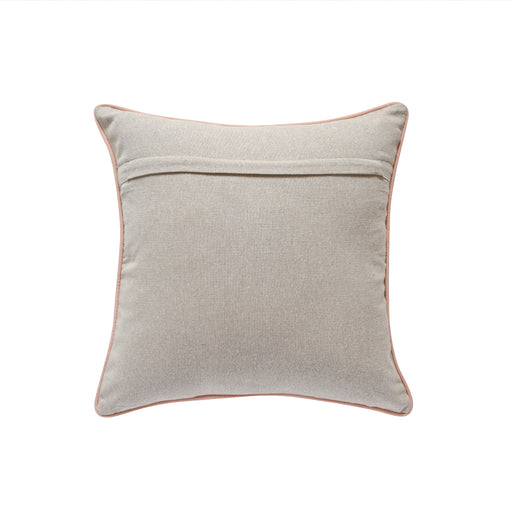 TOV Furniture Taman 20-inch natural cotton accent pillow cover with autumn floral pattern on plush fabric.