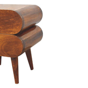 Bubble Nightstand - Brown - R&R Furniture Gallery (Fountain Valley, CA)