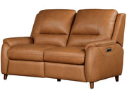 Austin - Power Reclining Loveseat P2 - Caramel Cream - R&R Furniture Gallery (Fountain Valley, CA)