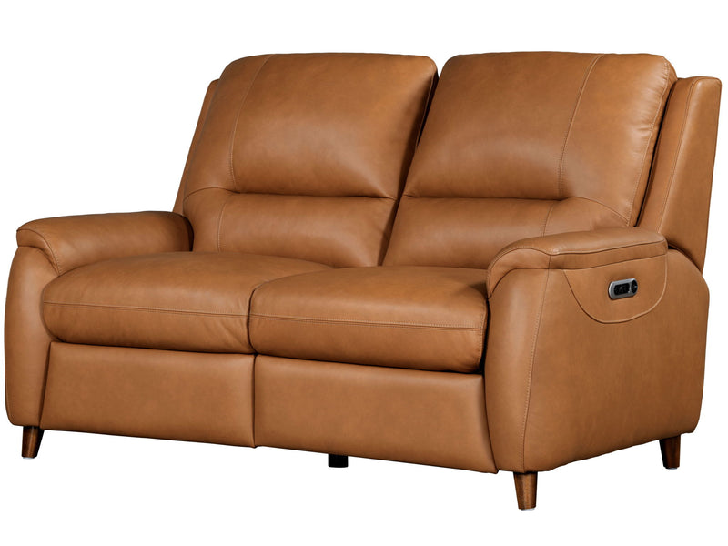 Austin - Power Reclining Loveseat P2 - Caramel Cream - R&R Furniture Gallery (Fountain Valley, CA)