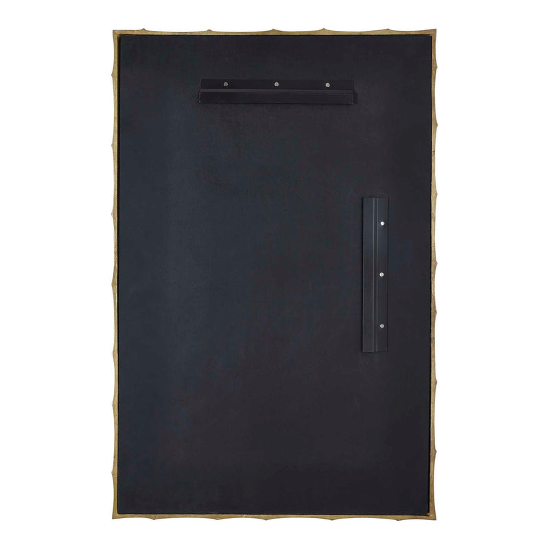 Brass Bamboo - Rectangle Mirror - Brass / Gold