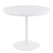 Lumi Source Dakota Charlotte 5-piece contemporary dining set with sleek table and matching chairs for modern dining rooms.