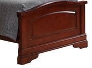 Panel Sleigh Bed Elegantly Crafted - R&R Furniture Gallery (Fountain Valley, CA)