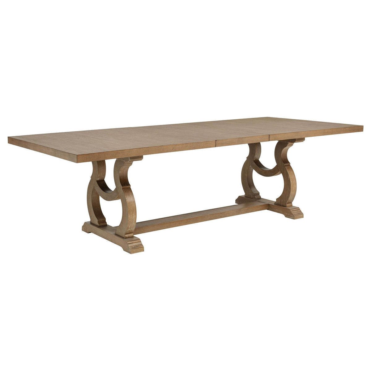 Brockway 104-inch Extension Leaf Dining Table Barley Brown