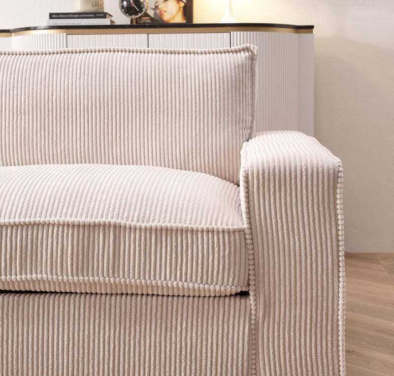 Luxe - Sofa With Sleek Design, Spacious And Comfortable 3 Seater Couch - R&R Furniture Gallery (Fountain Valley, CA)