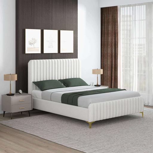 Valery - Upholstered Platform Bed - R&R Furniture Gallery (Fountain Valley, CA)