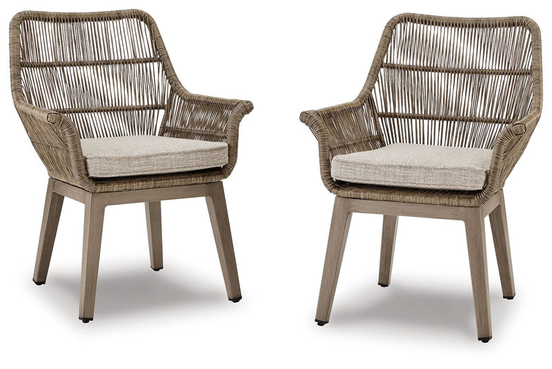 Beach Front - Arm Chair With Cushion - R&R Furniture Gallery (Fountain Valley, CA)
