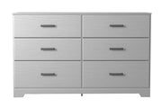 Stelsie - Six Drawer Dresser - White - R&R Furniture Gallery (Fountain Valley, CA)