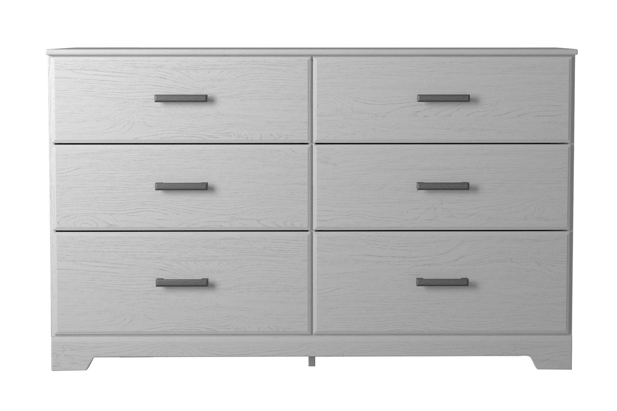 Stelsie - Six Drawer Dresser - White - R&R Furniture Gallery (Fountain Valley, CA)