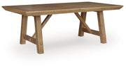 Ridgester - Rectangular Dining Room Extension Table - Light Brown - R&R Furniture Gallery (Fountain Valley, CA)