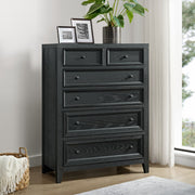 6 Drawer Chest With Knobs And Smooth Slides - R&R Furniture Gallery (Fountain Valley, CA)