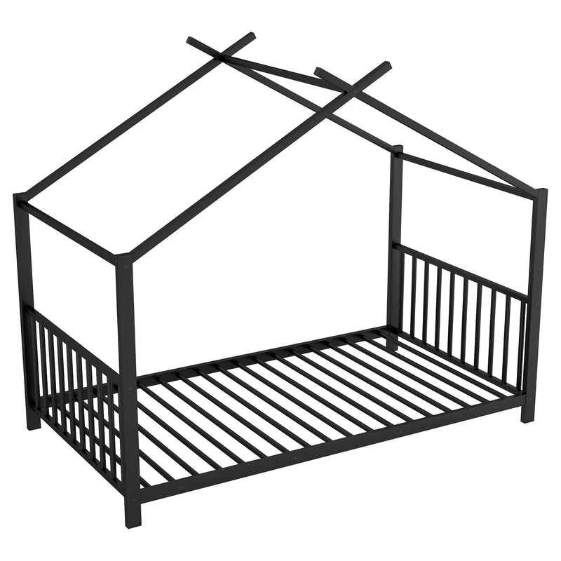 Metal House Platform Bed With Modern Design And Durable Frame - R&R Furniture Gallery (Fountain Valley, CA)