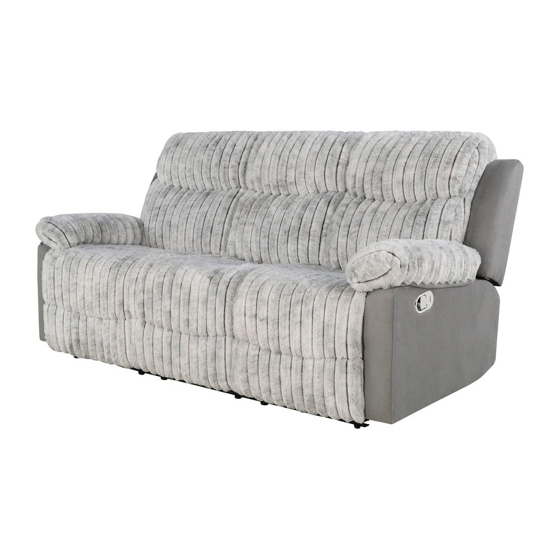Brenda - Sofa With Manual Recline Function - R&R Furniture Gallery (Fountain Valley, CA)