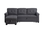Lucca - Reversible Sleeper Sectional Sofa With Storage Chaise - R&R Furniture Gallery (Fountain Valley, CA)
