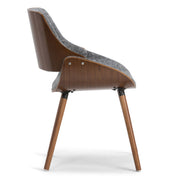 Malden - Bentwood Upholstered Dining Chair With Wood Back - R&R Furniture Gallery (Fountain Valley, CA)