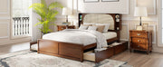 Headboard Bed With 2 Drawers And Trundle - R&R Furniture Gallery (Fountain Valley, CA)