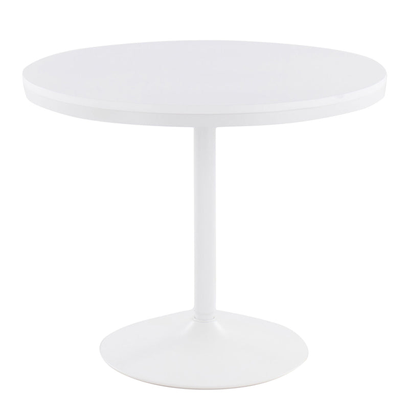 Lumi Source Dakota Charlotte 5-piece contemporary dining set with a table and four matching chairs in modern design.
