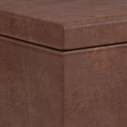 Avalon - Multifunctional Storage Ottoman Bench - R&R Furniture Gallery (Fountain Valley, CA)