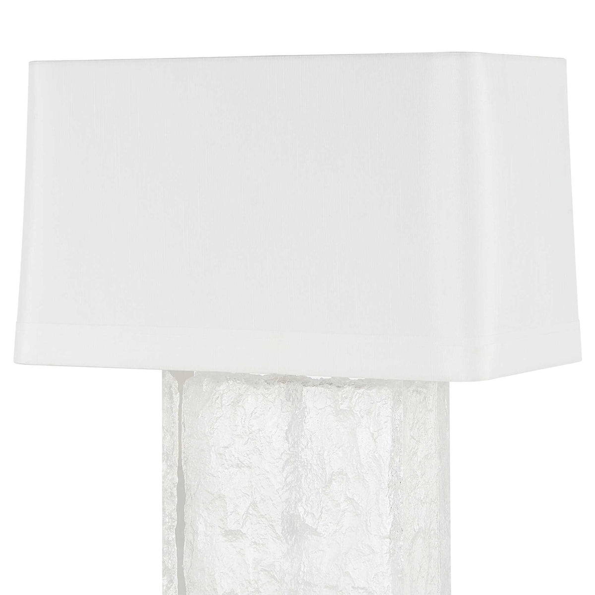 Lit Glacier - Table Lamp - White