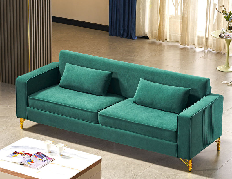 Aesthetic 3 Seater Couch With Classic Modern Appeal And Luxurious Soft Comfort - R&R Furniture Gallery (Fountain Valley, CA)