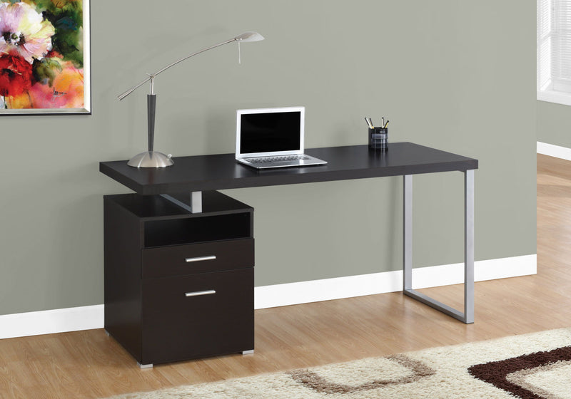 Computer Desk For Home Office, Laptop, Left Right Set - Up, Storage Drawers, Contemporary & Modern - R&R Furniture Gallery (Fountain Valley, CA)