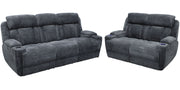 Dalton - Power Reclining Sofa Set - R&R Furniture Gallery (Fountain Valley, CA)