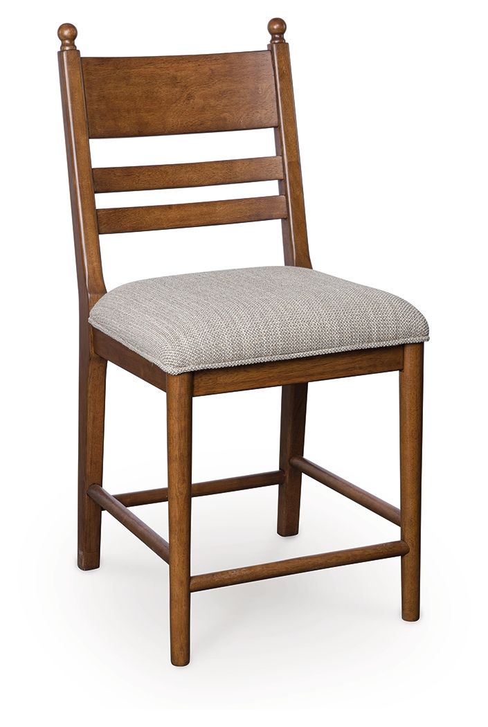 Greddinton - Upholstered Barstool (Set of 2) - R&R Furniture Gallery (Fountain Valley, CA)
