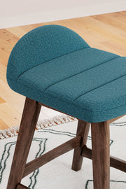 Lyncott - Upholstered Barstool (Set of 2) - R&R Furniture Gallery (Fountain Valley, CA)