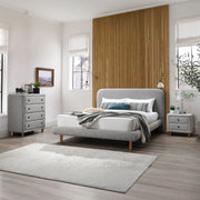 Cleo - Chest - Gray Boucle - R&R Furniture Gallery (Fountain Valley, CA)