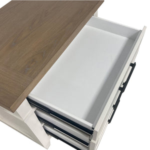 Americana Modern Bedroom - 2 Drawer Nightstand