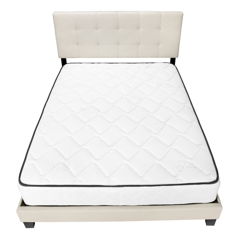 Bed, Upholstered, Frame Only, Transitional - R&R Furniture Gallery (Fountain Valley, CA)