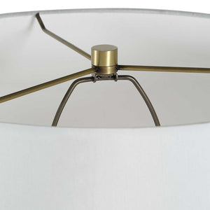 Swan In Flight - Table Lamp - White