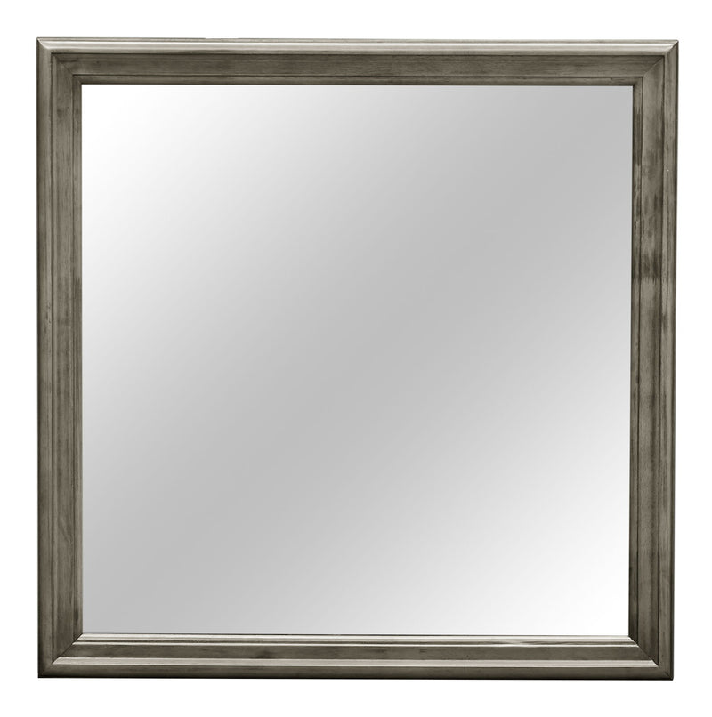 Glory Furniture traditional wall mirror with a sleek frame, suitable for any room, reflecting light and adding style to the space.