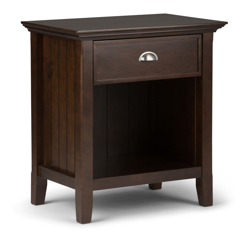 Acadian - Bedside Table, Handcrafted - R&R Furniture Gallery (Fountain Valley, CA)