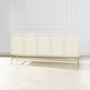 Gemini - Sideboard Storage Buffet - White Birch - R&R Furniture Gallery (Fountain Valley, CA)
