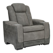 Next-Gen Durapella - Pwr Recliner/Adj Headrest - R&R Furniture Gallery (Fountain Valley, CA)