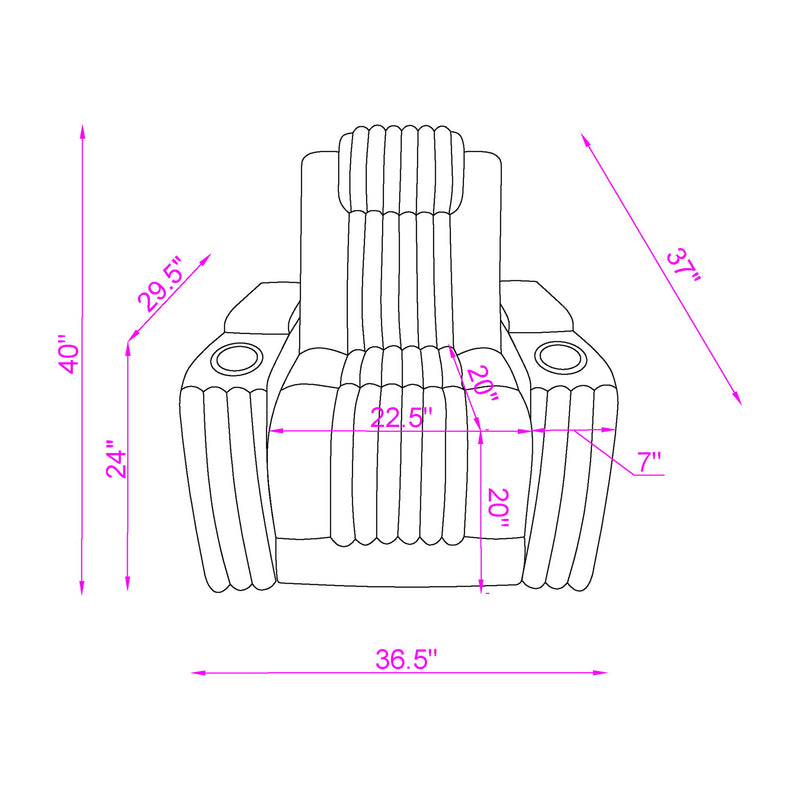 Duran - Power Reclining Set With Power Headrest
