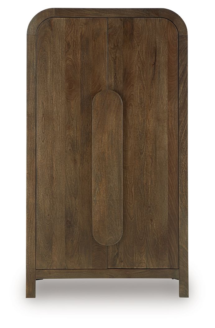 Thoren - Accent Cabinet - Medium Brown - R&R Furniture Gallery (Fountain Valley, CA)