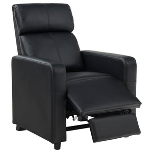 Warren - 3 Seater Reclining Home Theater - Black