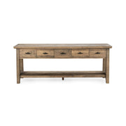Talladega - Console Table - Natural Pine - R&R Furniture Gallery (Fountain Valley, CA)