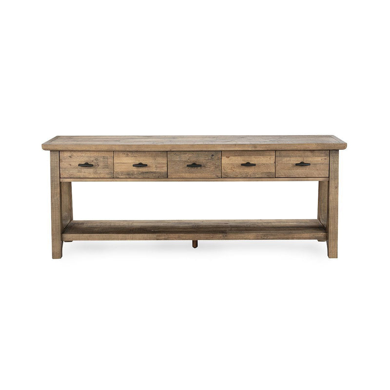 Talladega - Console Table - Natural Pine - R&R Furniture Gallery (Fountain Valley, CA)