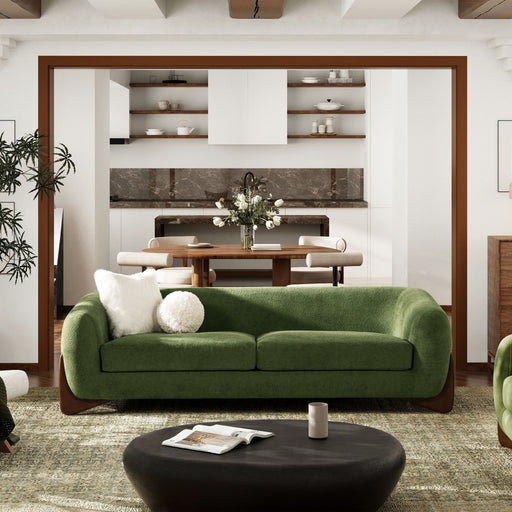 Alpine - Luxurious Upholstery Sherpa Sofa - R&R Furniture Gallery (Fountain Valley, CA)