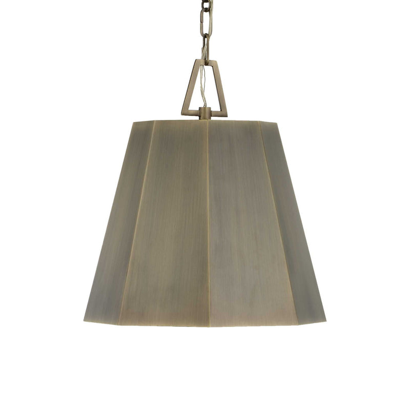 Granada - 1 Light Hexagon Pendant - Dark Gray