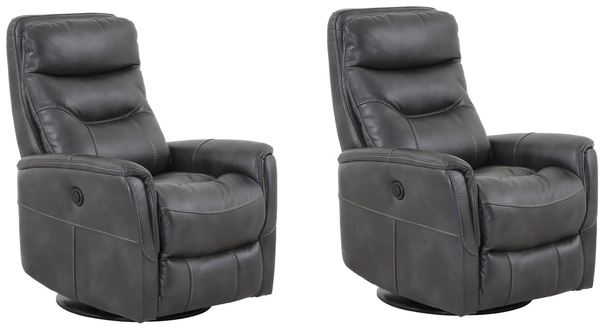Gemini - Power Swivel Glider Recliner (Set of 2) - R&R Furniture Gallery (Fountain Valley, CA)