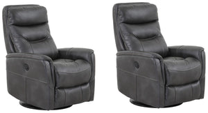 Gemini - Power Swivel Glider Recliner (Set of 2) - R&R Furniture Gallery (Fountain Valley, CA)