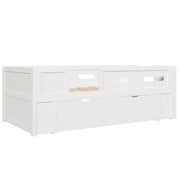 Platform Bed With Guardrail And Drawer - R&R Furniture Gallery (Fountain Valley, CA)