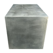 Brancaster - Executive Writing Desk - Aluminum - R&R Furniture Gallery (Fountain Valley, CA)